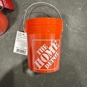 The Home Depot Orange Bucket Ornament (mini)